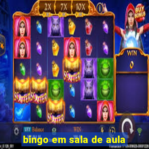 bingo em sala de aula